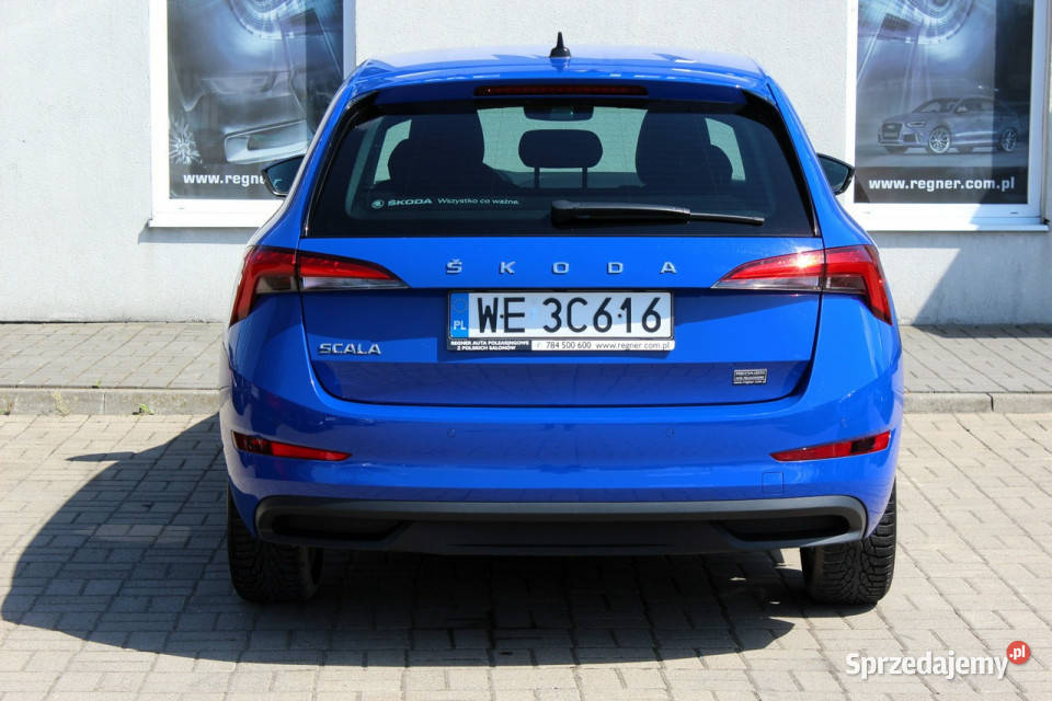 koda Scala Ambition FV23 SalonPL 110 LED benzyna Sokołów sprzedam