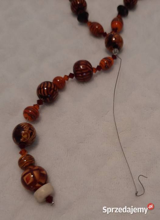 Łańcuszek koraliki muszelki różne mix 13mm 74 Czeladź sprzedam