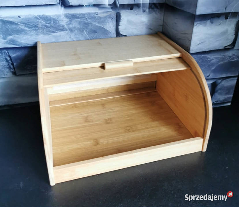 Chlebak bambusowy 32 pojemnik na pieczywo