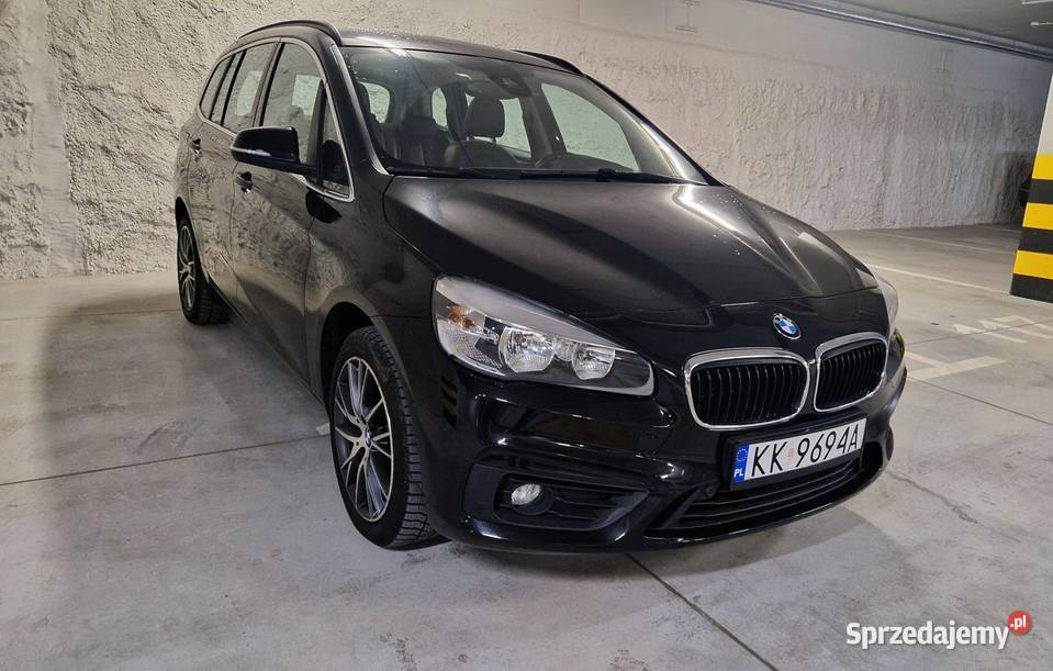 BMW F46 220i 192KM, automat, 7 foteli, skóra, navi.Rej. PL, możliwa zamiana