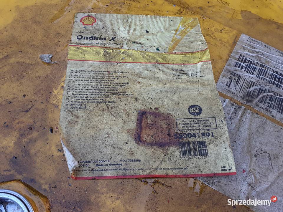 Medyczna wazelina OLEJ MEDYCZNY Shell Ondina