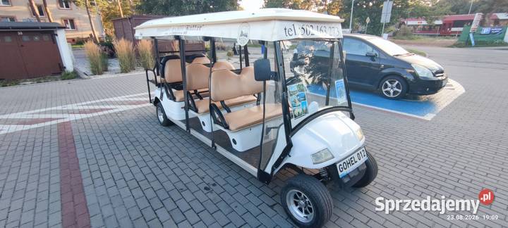 Eagle 8osobowy Pojazd elektryczny Melex silnik pomorskie Hel
