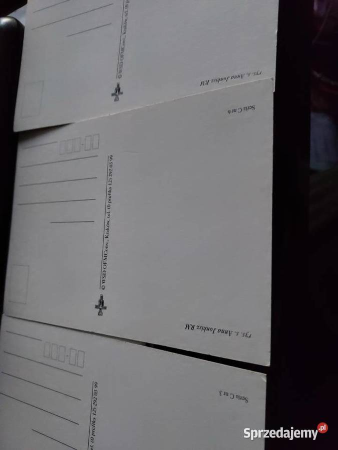 3 kartki madonna z dzieciątkiem