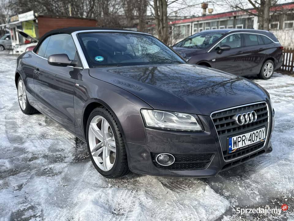AUDI A5 CABRIO S Line Bang and Olufsen Automat Rok produkcji 2010 Pruszków