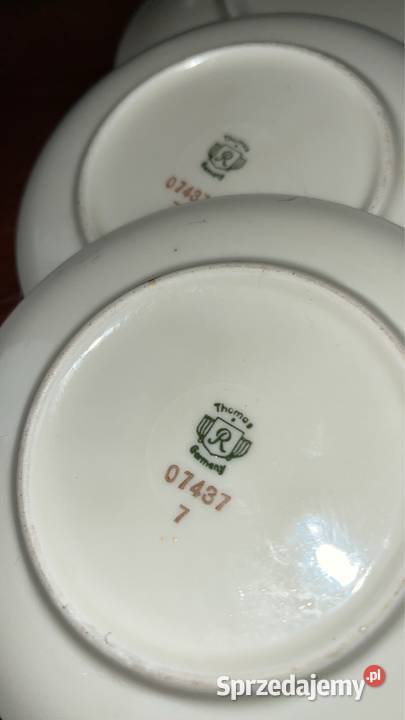 Zestaw Maki Talerzyk i 4 konfiturówki Thomas R Porcelana i szkło pomorskie