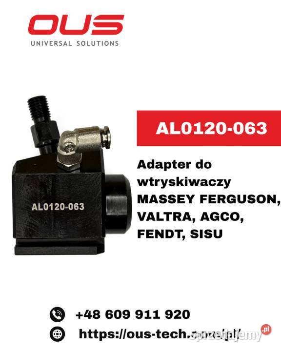 AL0120063 Adapter do wtryskiwaczy CRIN Bosch mazowieckie Warszawa