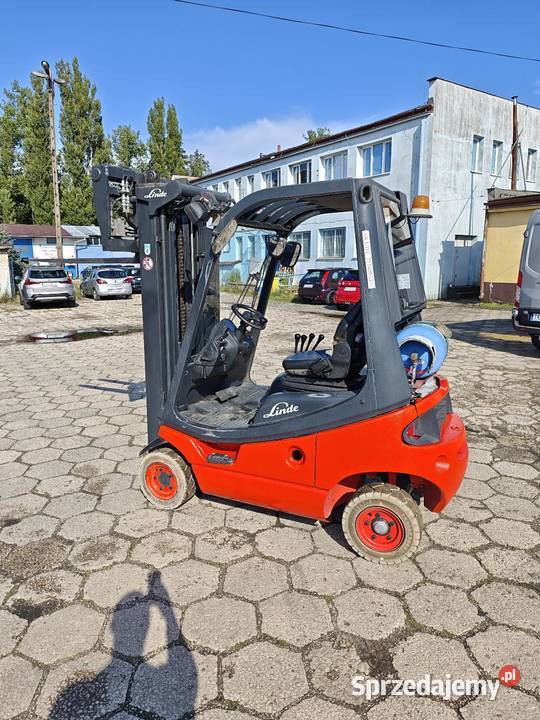 Linde h16 wózek widłowy