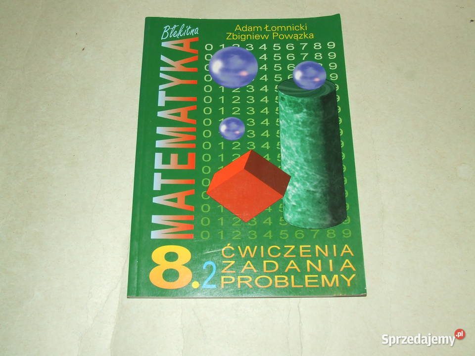 Błękitna matematyka 8 Część 1 2 Łomnicki Powązka dolnośląskie Oborniki Śląskie