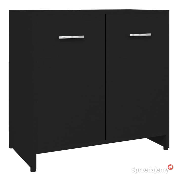 Szafka łazienkowa czarna 60x33x61 materiał Warszawa sprzedam