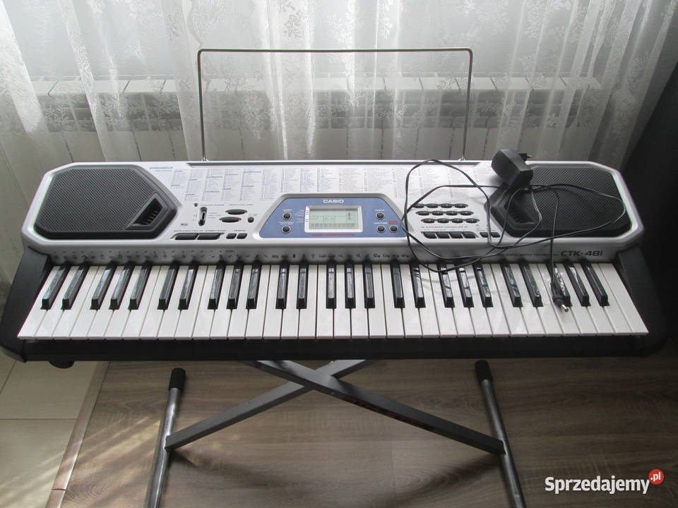 Keyboard CASIO CTK481 5 oktaw Torba podkarpackie