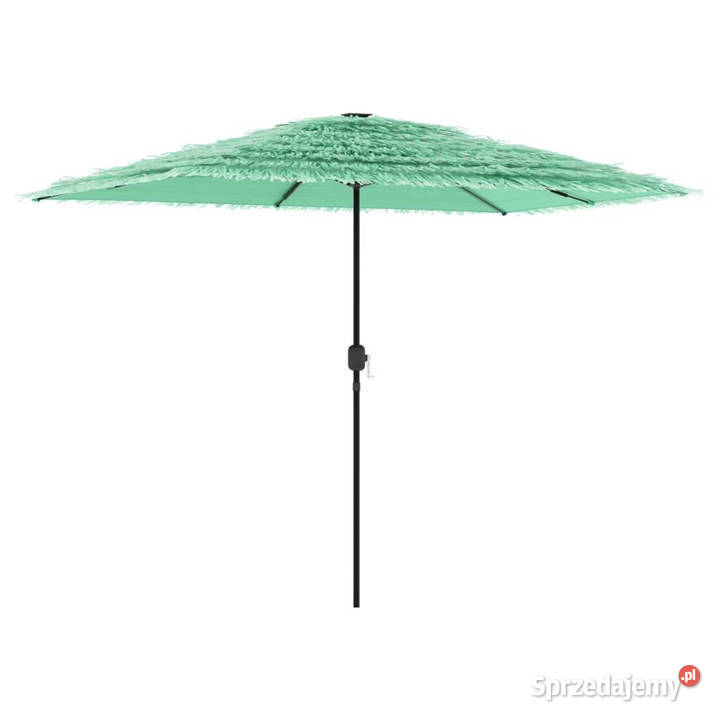 Parasol ogrodowy na stalowym słupku zielony Warszawa sprzedam