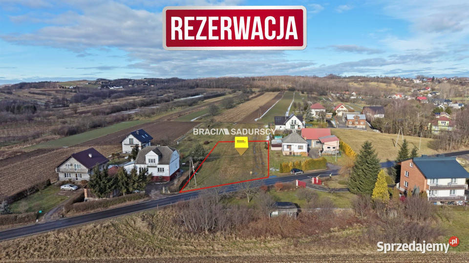 Grunt 1600m2 Czułów małopolskie