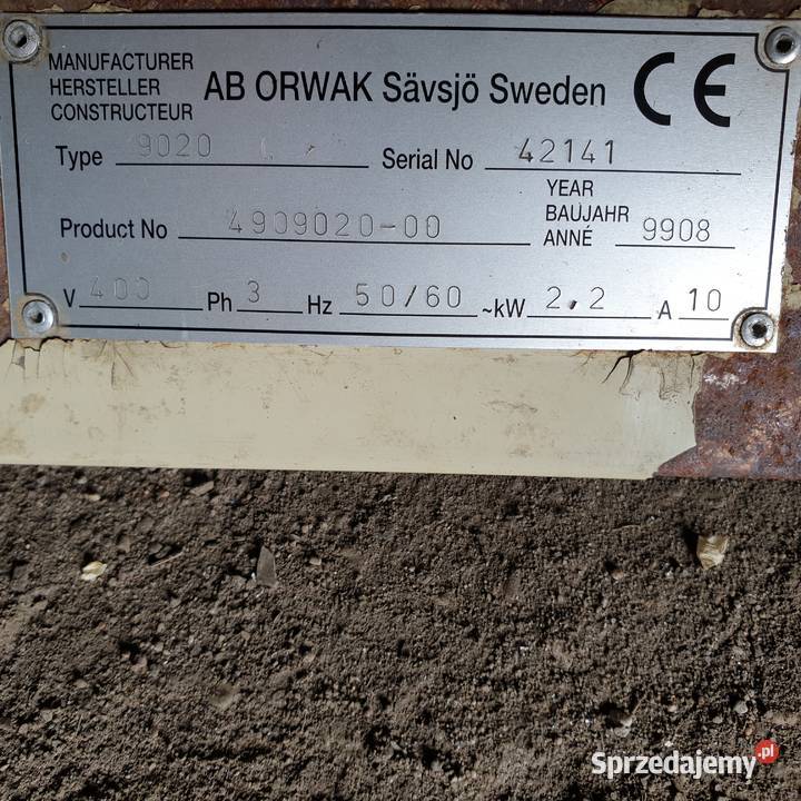 Belownica prasa do foli makulatury kartonu Magazynowanie Ostrołęka sprzedam