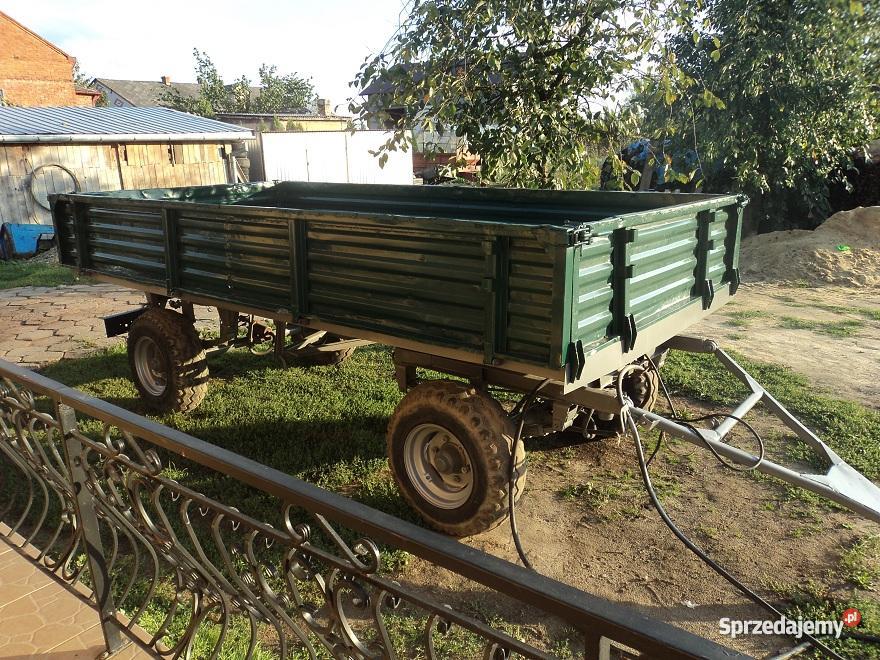 przyczepa wywrotka na balonówkach ciągniki i przyczepy podkarpackie Tarnobrzeg