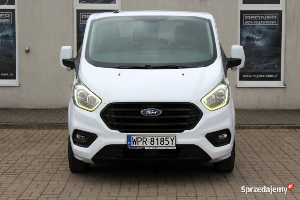 Ford Transit Custom 9osob L2 130 Salon FV23 1WŁ przyciemniane szyby Sokołów