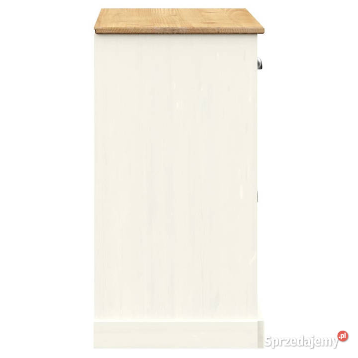 Szafka z szufladami VIGO 113x40x75 biała lita Warszawa