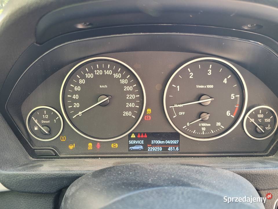 BMW F31 320D 2014r 229k 184 uszkodzony silnik lubelskie Międzyrzec Podlaski