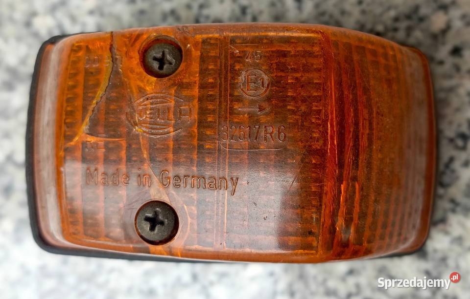 Lampa kierunkowskazu autobus Van Hool Bolesławiec