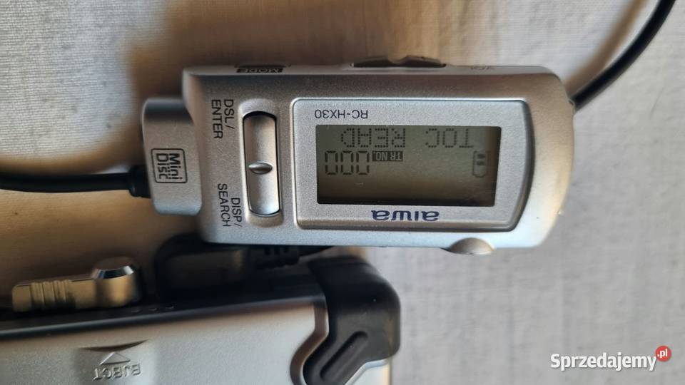 Odtwarzacz MD Aiwa AMST40 Portable Minidisc MD łódzkie Warta
