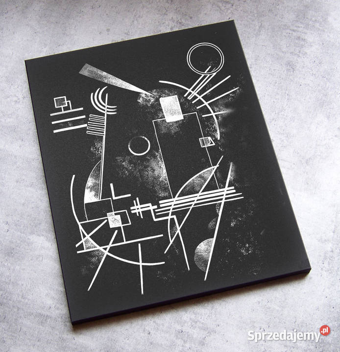 Wassily Kandinsky obraz ręcznie grawerowany Sandomierz