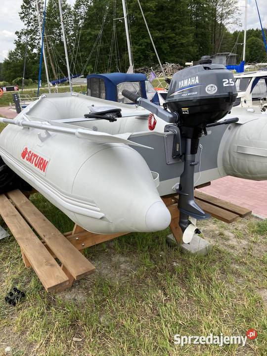 PONTON SATURN Z SILNIKIEM YAMAHA SPRZEDAM Pływanie Pływanie Warszawa