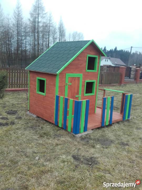 Domek dzieci drewniany Domki dzieci Place zabaw