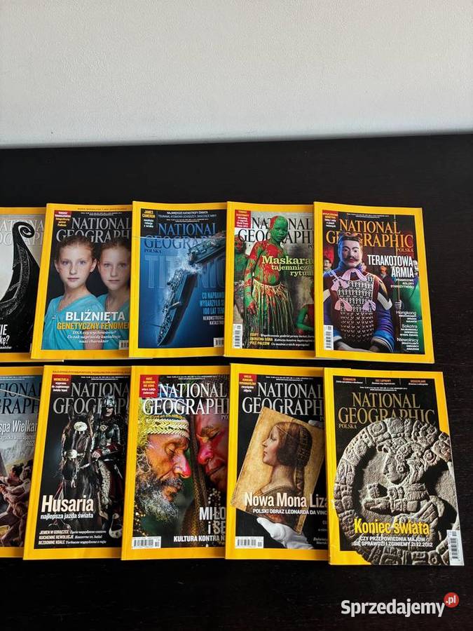 Czasopismo National Geographic numery z lat 2001 Elbląg sprzedam