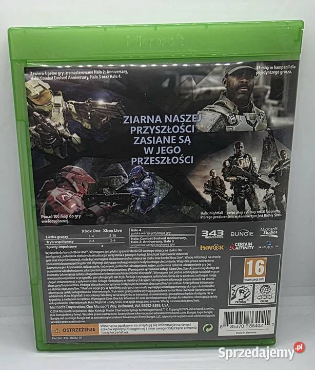 Gra Halo The Master Chief Collection Xbox One Elbląg