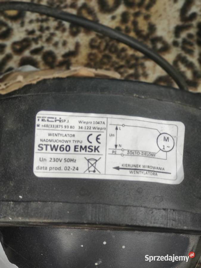 Wentylator do CO kujawsko-pomorskie sprzedam
