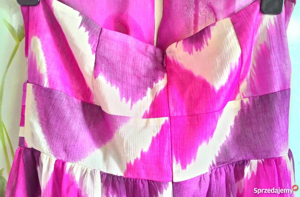 Sukienka Orsay 40 L 38 M retro vintage szyfon Szczecin