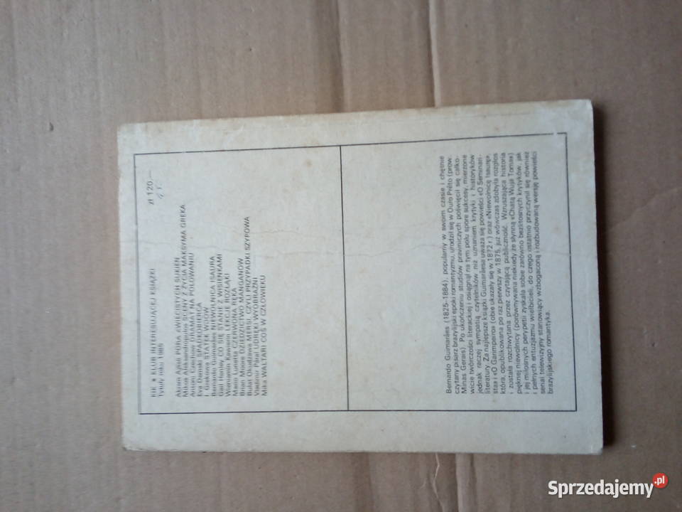 Niewolnica Isaura Bernardo Guimaraes Sokółka