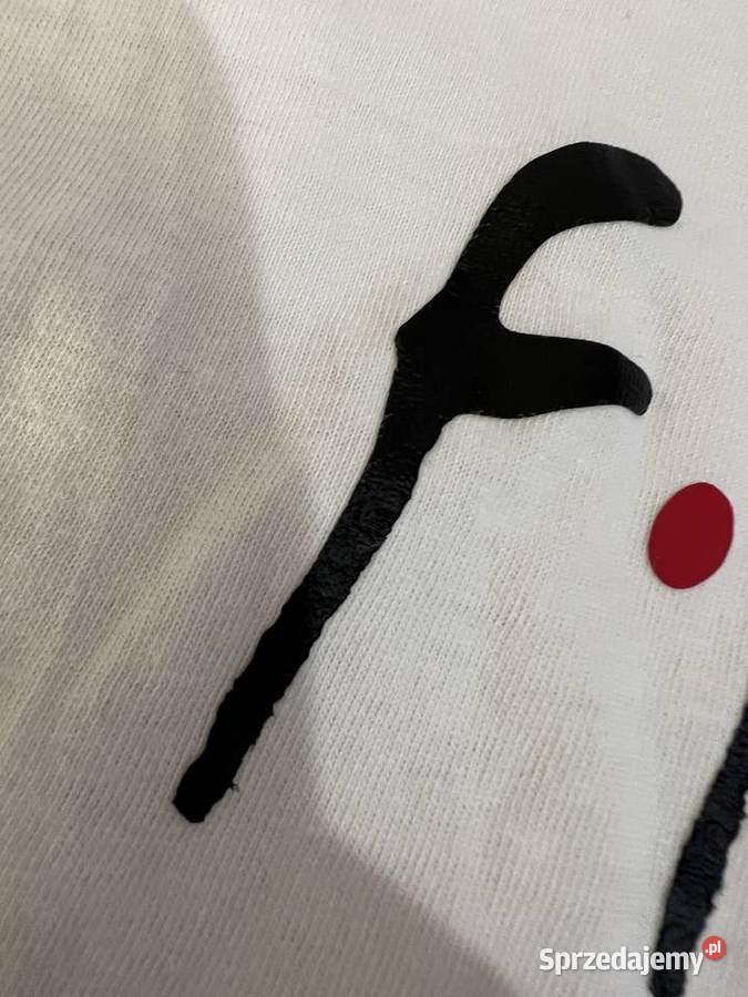 Biały tshirt koszulka bluzka z krótkim rękawem Pozostałe Jasło