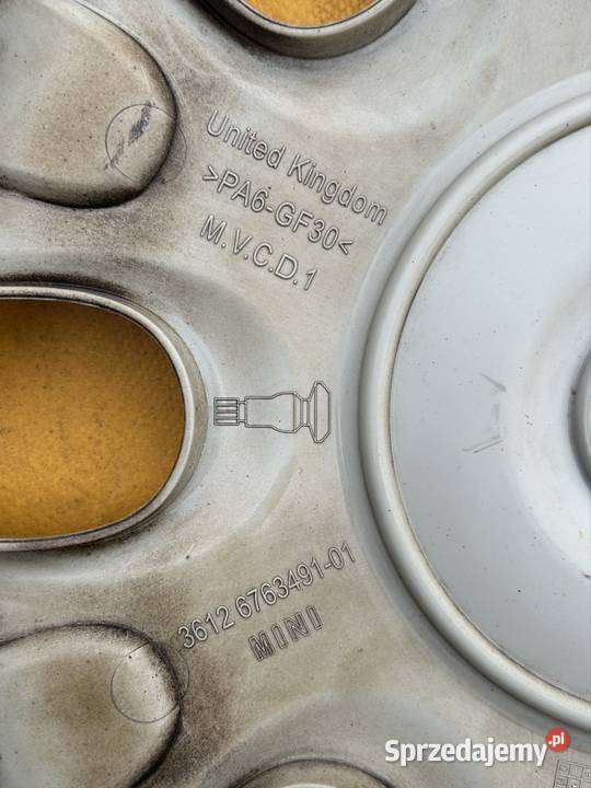 Oryginalny kołpak 15 Mini Cooper dolnośląskie Głuszyca Górna