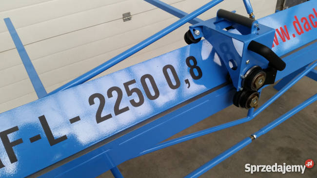 Zaginarka giętarka 3750 07 NÓŻ VIDEO Dachdecke Wrocław