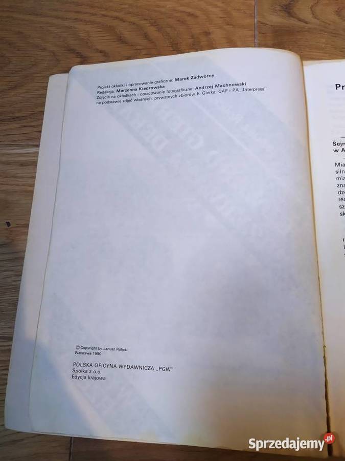 Edward Gierek Przerwana dekada Janusz Rolicki miękka Stalowa Wola
