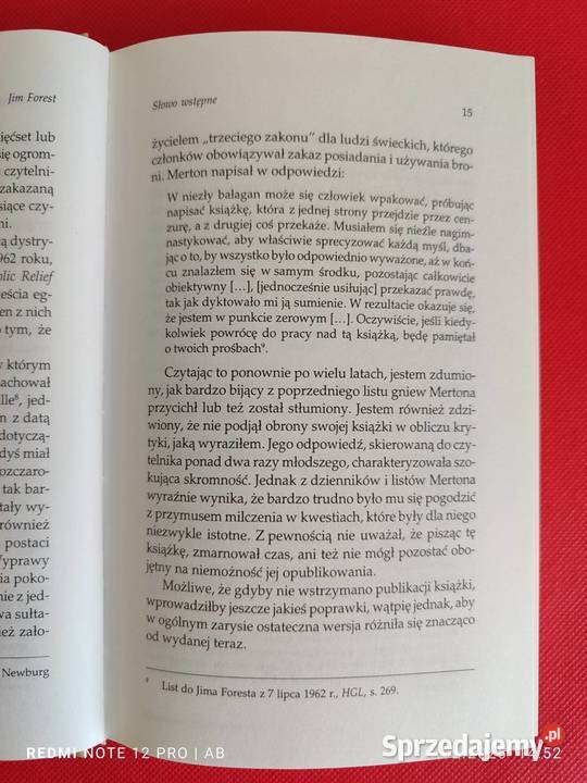 Thomas Merton Pokój w erze postchrześcijańskiej Katowice