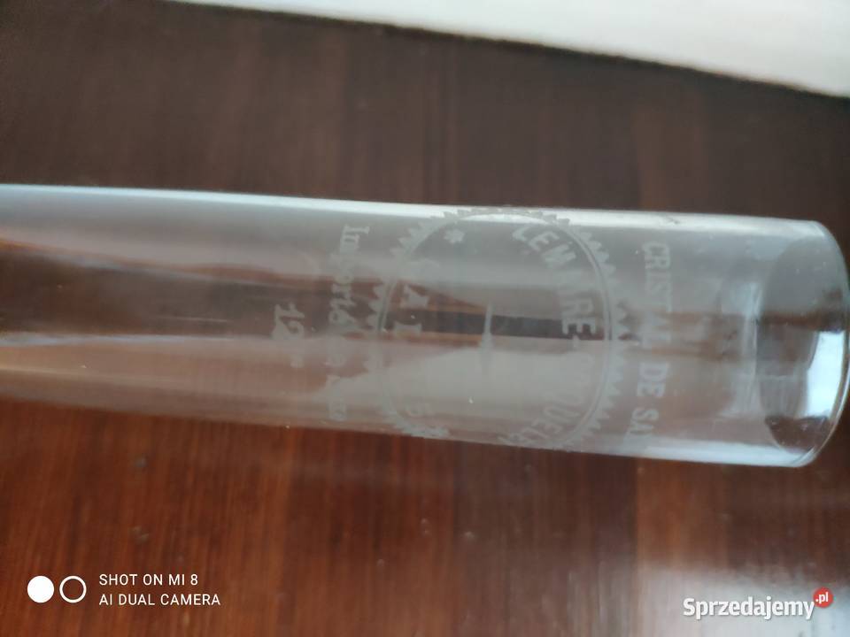 Stary sygnowany kominek cylinder 12 44 mm 2