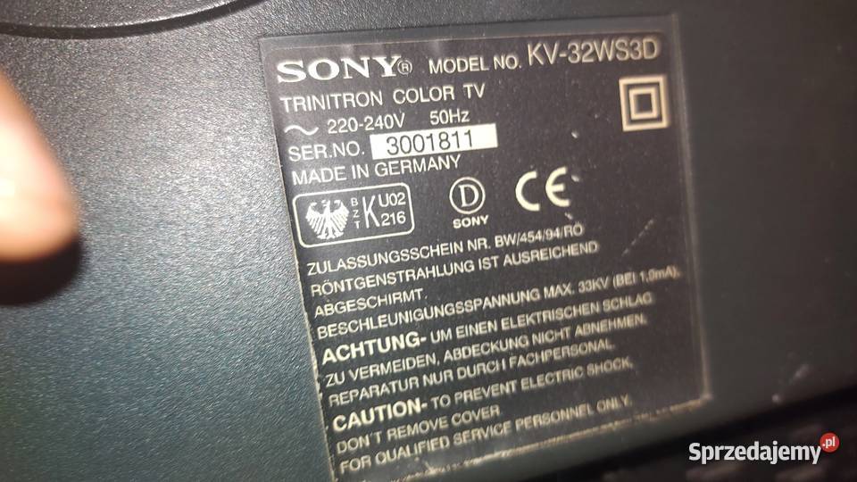Sony telewizor Szczutków