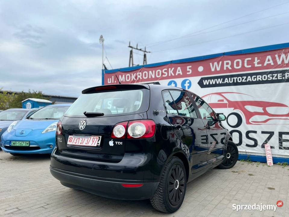 Volkswagen Golf Plus 19 Diesel 2006 TOUR Grzane Wrocław