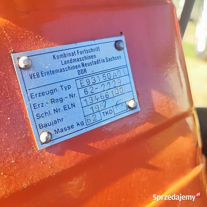 Traktorek kosiarka Fortschritt e 93150 silnik Zielona Góra
