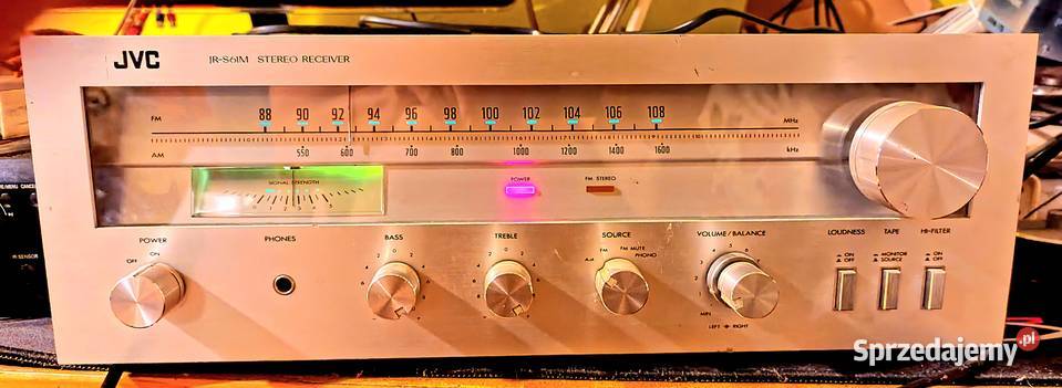 JVC JRS61M APLITUDER Z KOLUMNAMI GRUNDIG HIFI Amplitunery Kadzidło sprzedam