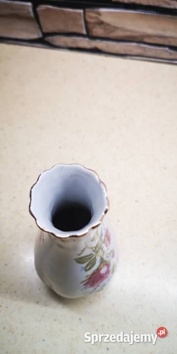 Mały wazonik polskiej fabryki Chodzież seria