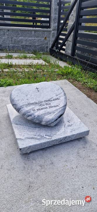 Nagrobek jasne serce sercewhiscount white 2251 dolnośląskie Świdnica sprzedam