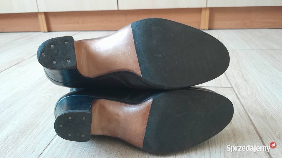 Czarne eleganckie kozaki 36 Kozaki Warszawa sprzedam