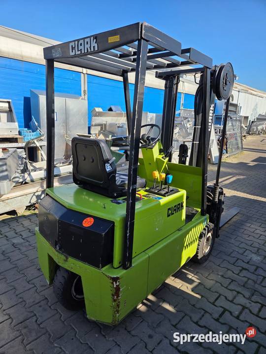 CLARK TM 15 N Elektryczny wózek widłowy czołowy Produkcja Krotoszyn