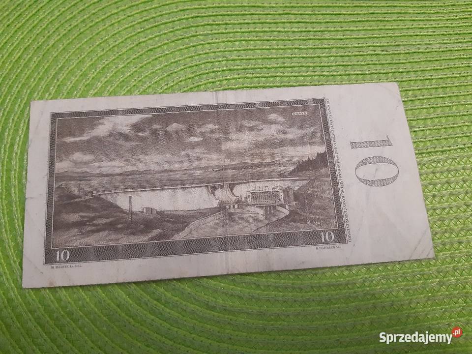 banknot Czechosłwacji z 1960r Numizmatyka podlaskie Łomża