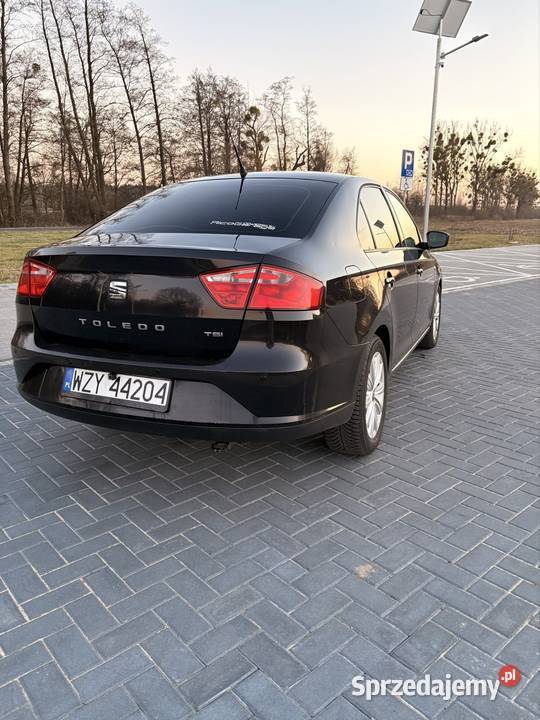Seat Toledo 4 2015r 12 TSI 85 Navi Apple Car Alu czarny Toledo Żyrardów