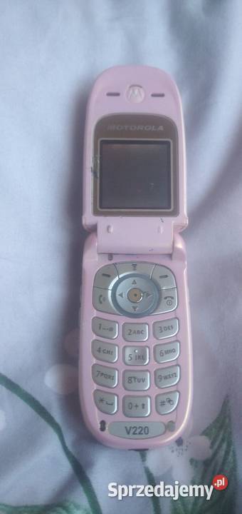 motorola v220 telefon z klapką Pozostałe
