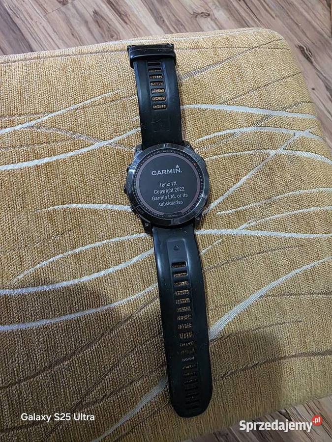 Zegarek Garmin fenix 7x Solar dolnośląskie Międzylesie sprzedam