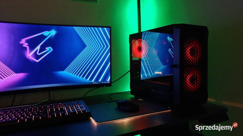 Komputer gamingowy i5 14400F 16GB DDR5 3070 OC śląskie sprzedam